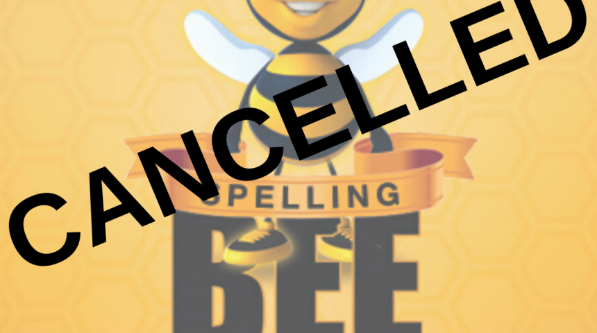 2020 Spelling Bee Cancelled