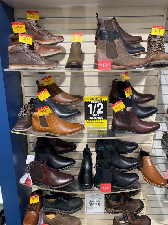 williams the shoeman stores