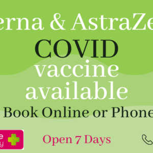 Moderna & astrazeneca vaccinations available now