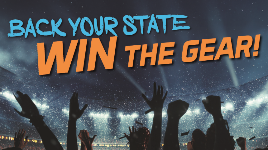 Back Your State – Win the Gear! Back Your State – Win the Gear!