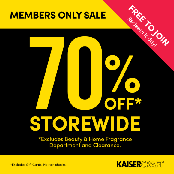 Members Only Sale On Now!