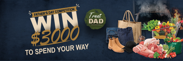 win three-thousand dollars this fathers day by shopping at participating Station Square retailers.